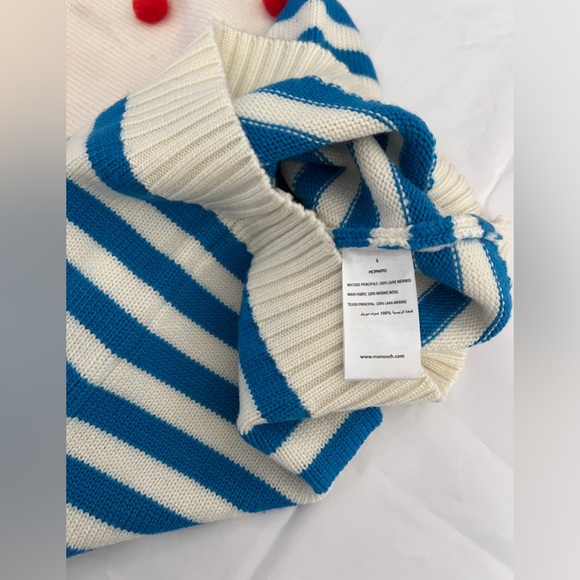 Manoush 100% merino wool Long sleeve top - Picture 8 of 9